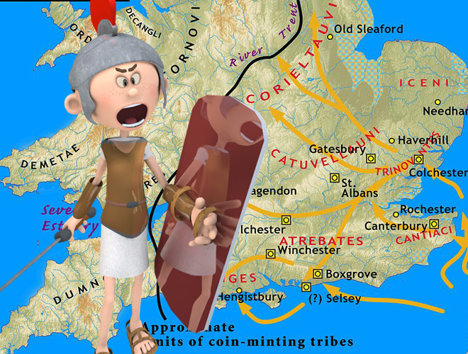 Roman conquest of Britain (43-96 AD) | Stories Preschool