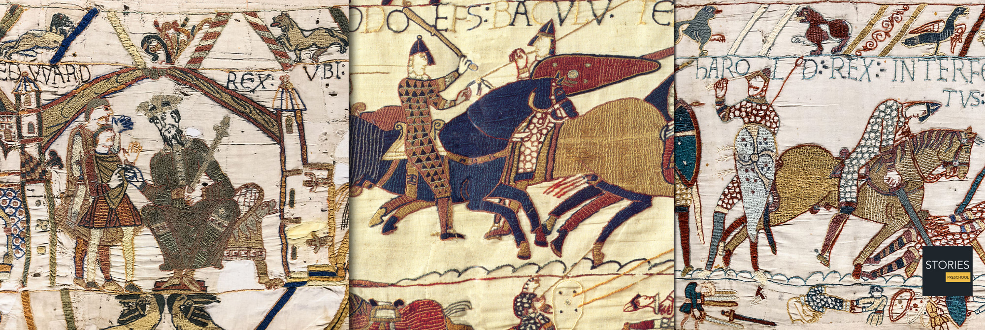 The Battle of Hastings was fought on 14 October 1066 between the Norman-French army of William, the Duke of Normandy, and an English army under the Anglo-Saxon King Harold Godwinson, beginning the Norman conquest of England | Stories Preschool