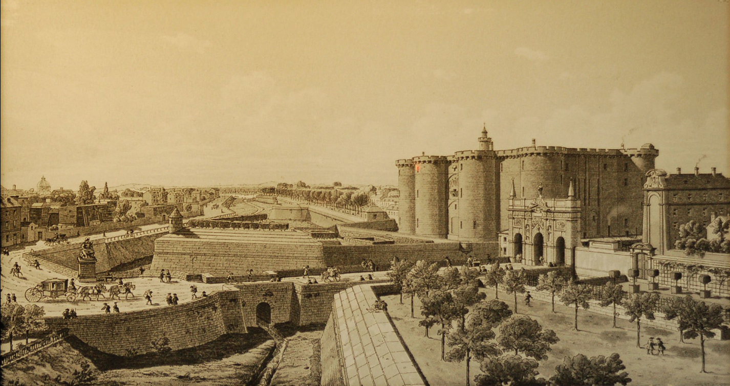 The Bastille of Paris before the Revolution