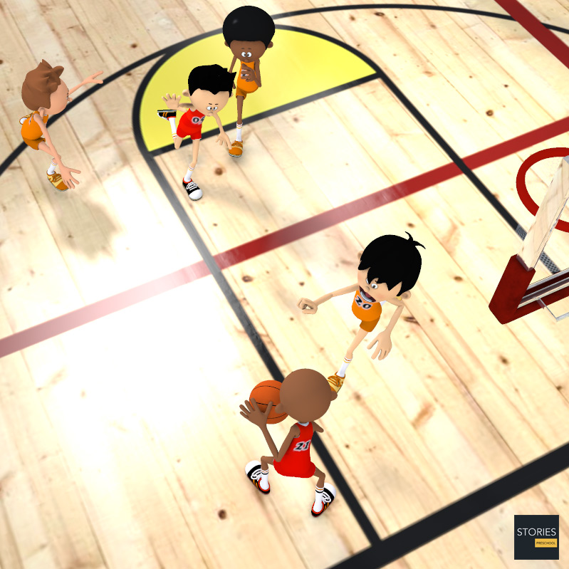 Basketball Princeton offense - Stories Preschool
