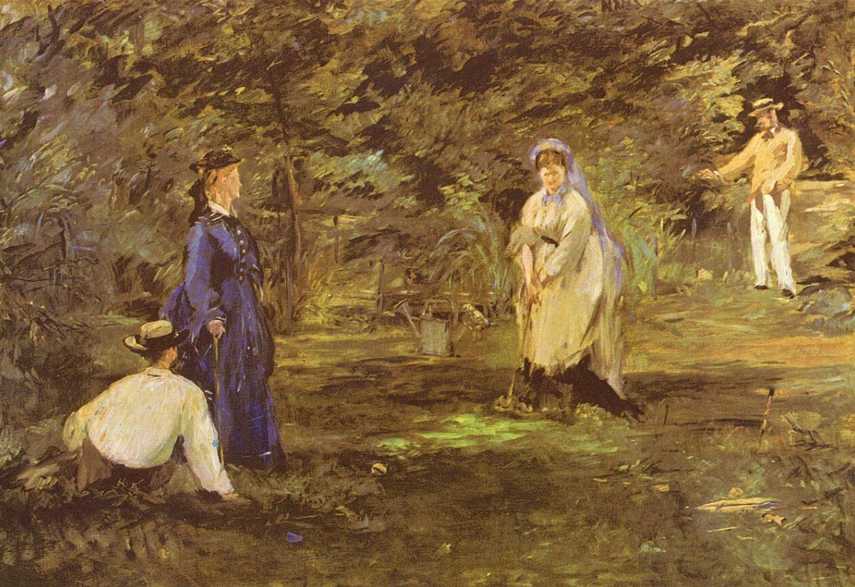 The Croquet Game, Édouard Manet, 1873 | Stories Preschool