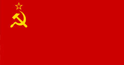 Soviet Union (USSR) flag