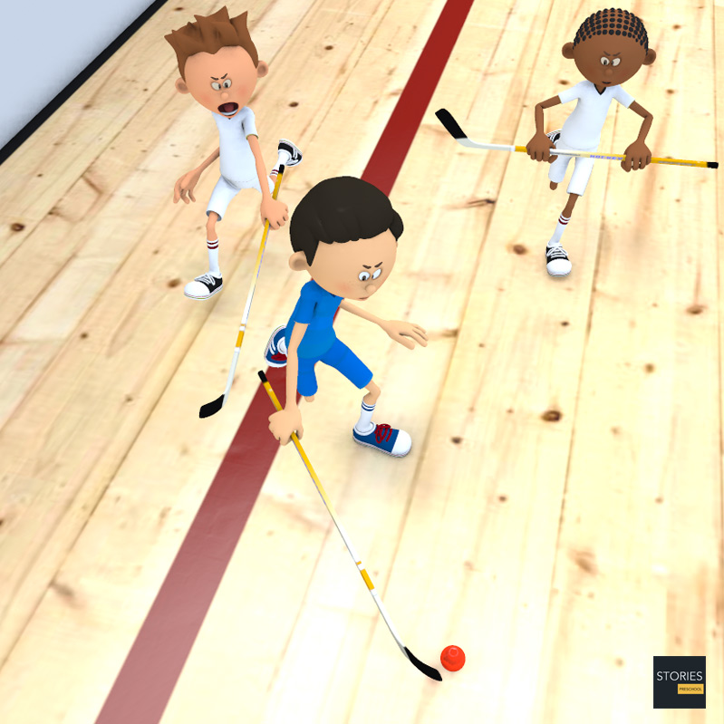 Floor Hockey | Stories Preschool