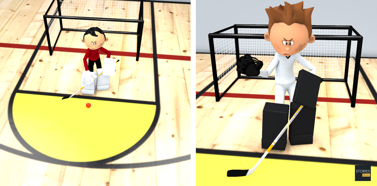 Floor Hockey | Stories Preschool