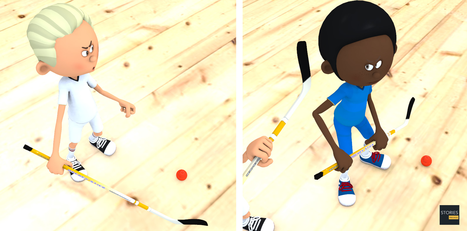 Floor Hockey | Stories Preschool