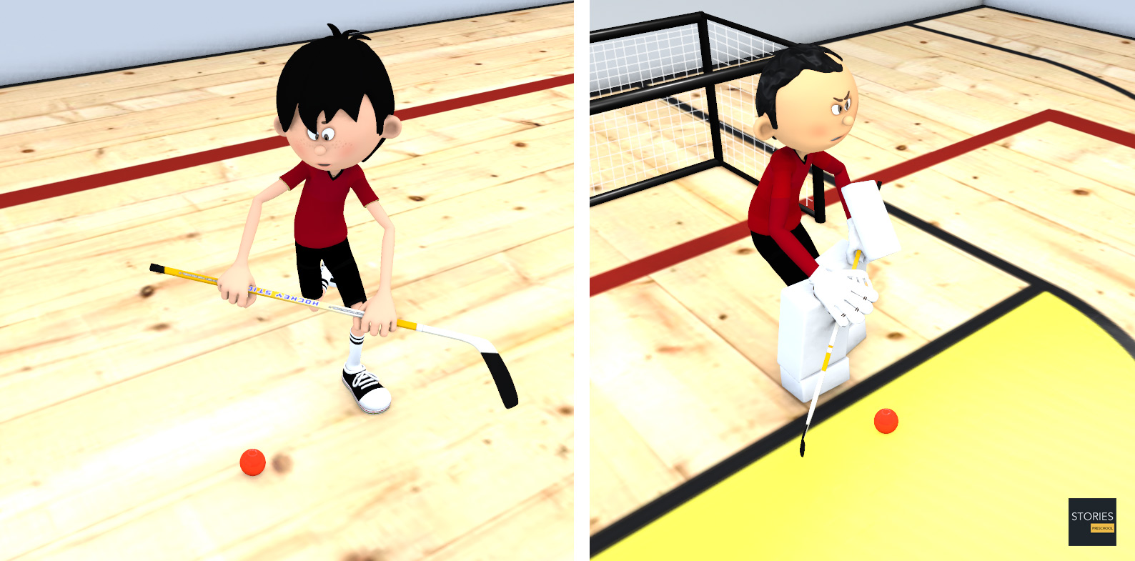 Floor Hockey | Stories Preschool