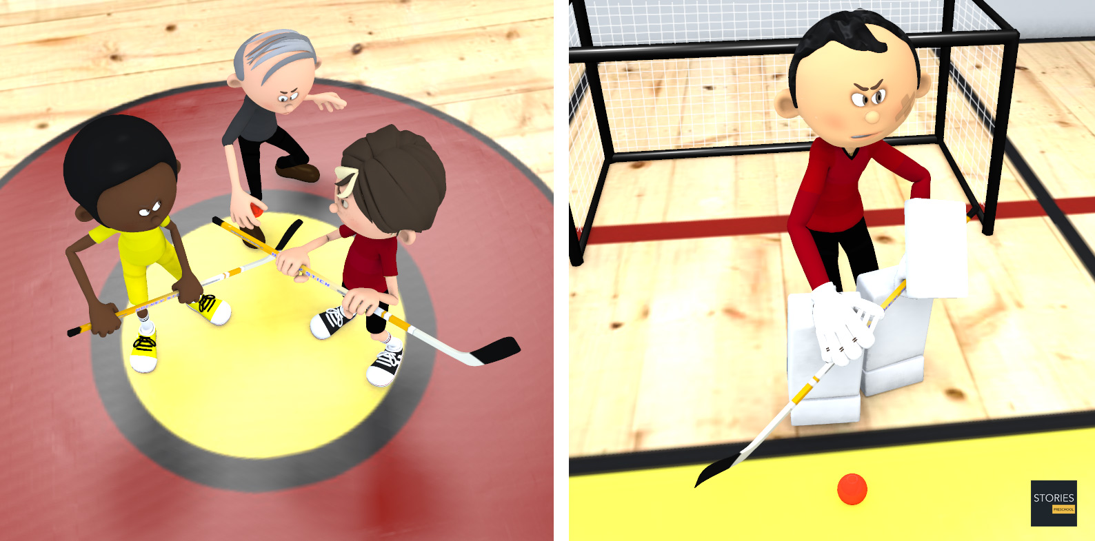 Floor Hockey | Stories Preschool