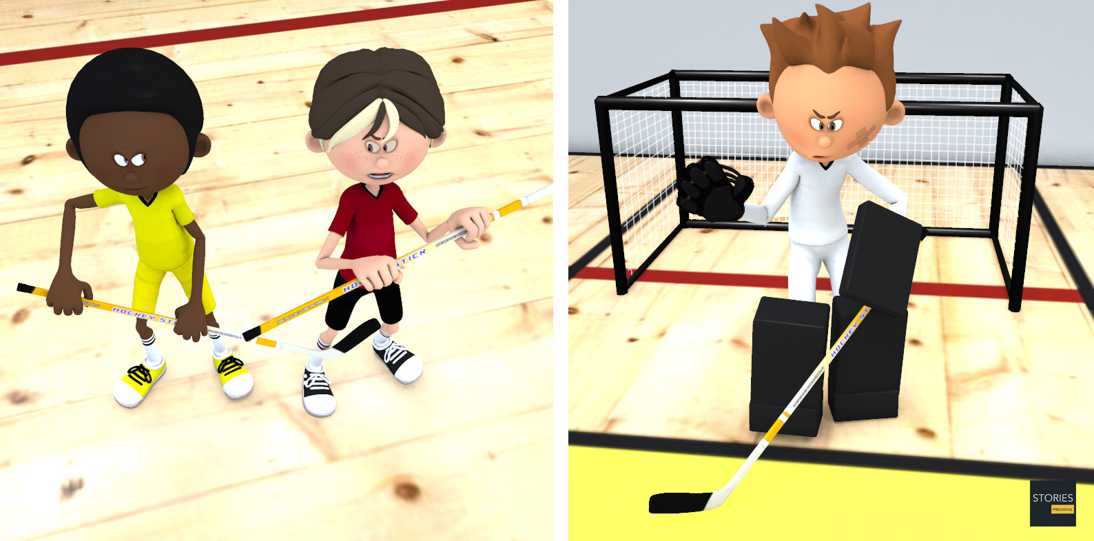 Floor Hockey | Stories Preschool