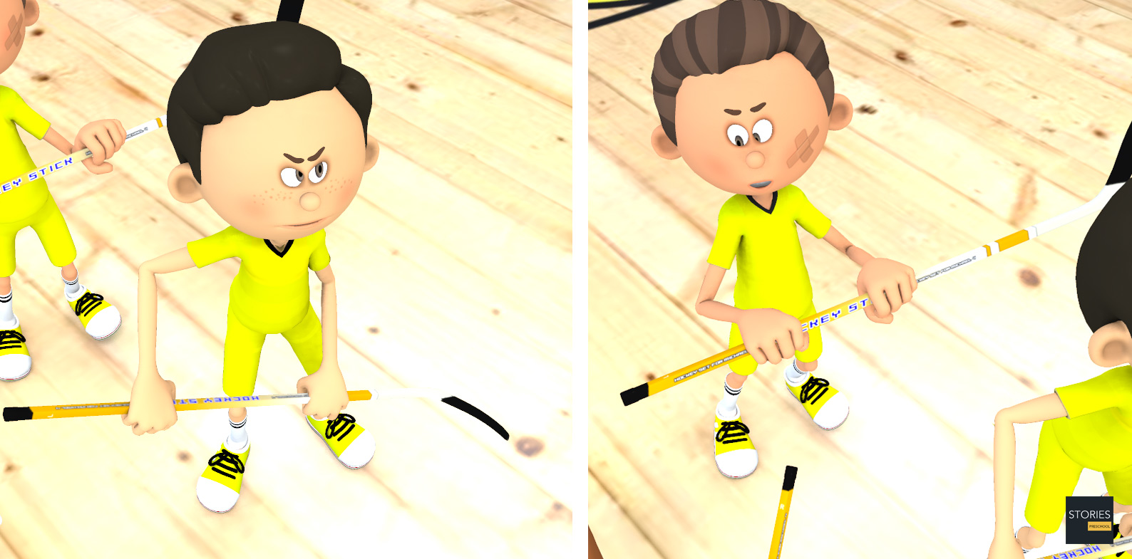 Floor Hockey | Stories Preschool