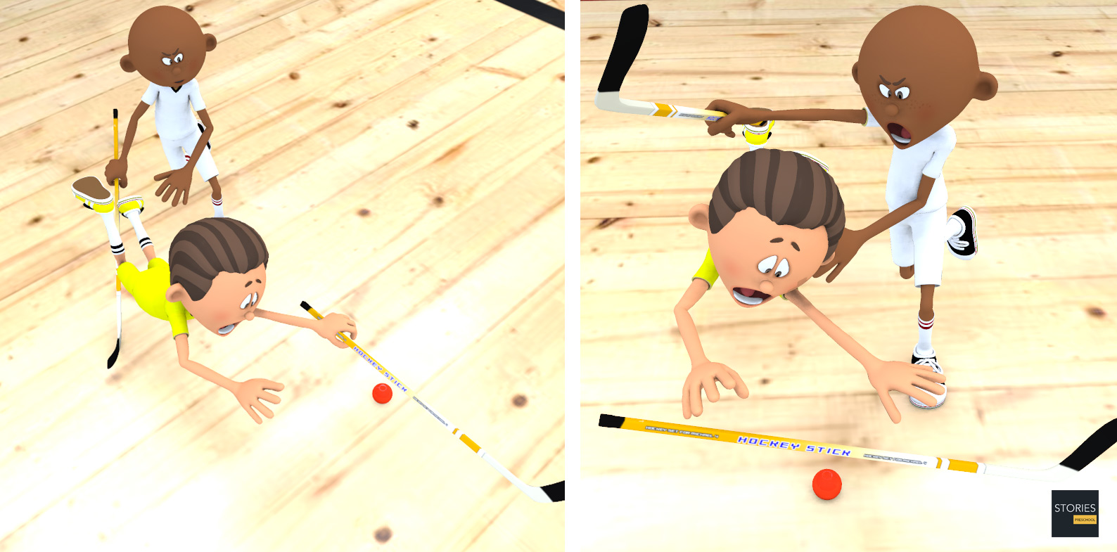 Floor Hockey | Stories Preschool