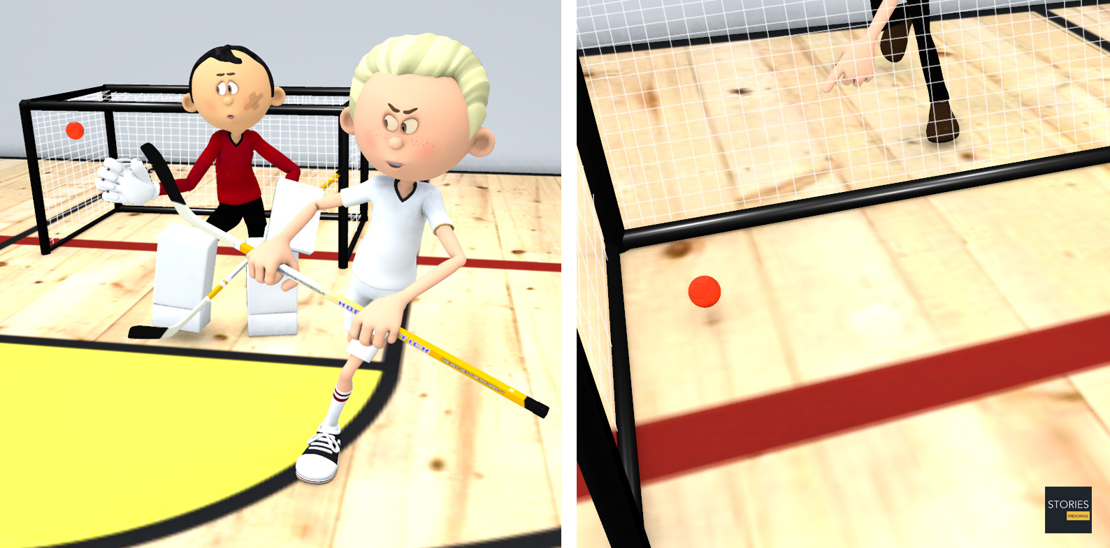 Floor Hockey | Stories Preschool
