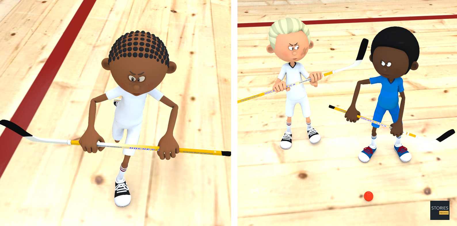 Floor Hockey | Stories Preschool