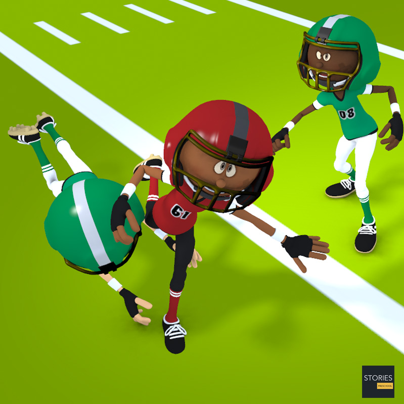 American Football Clipping | Stories Preschool