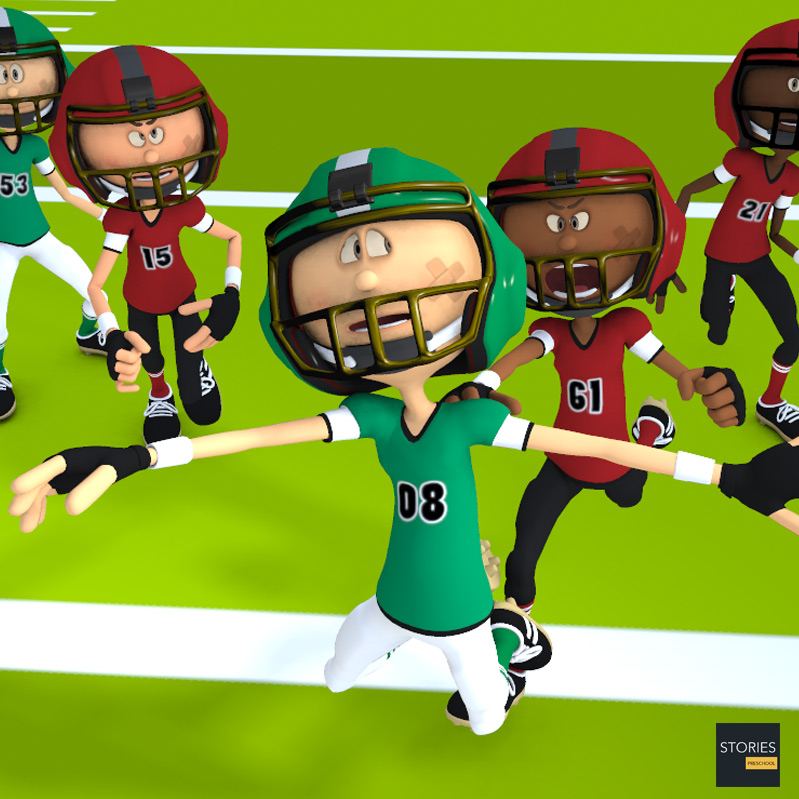 American Football Horse-Collar Tackle | Stories Preschool