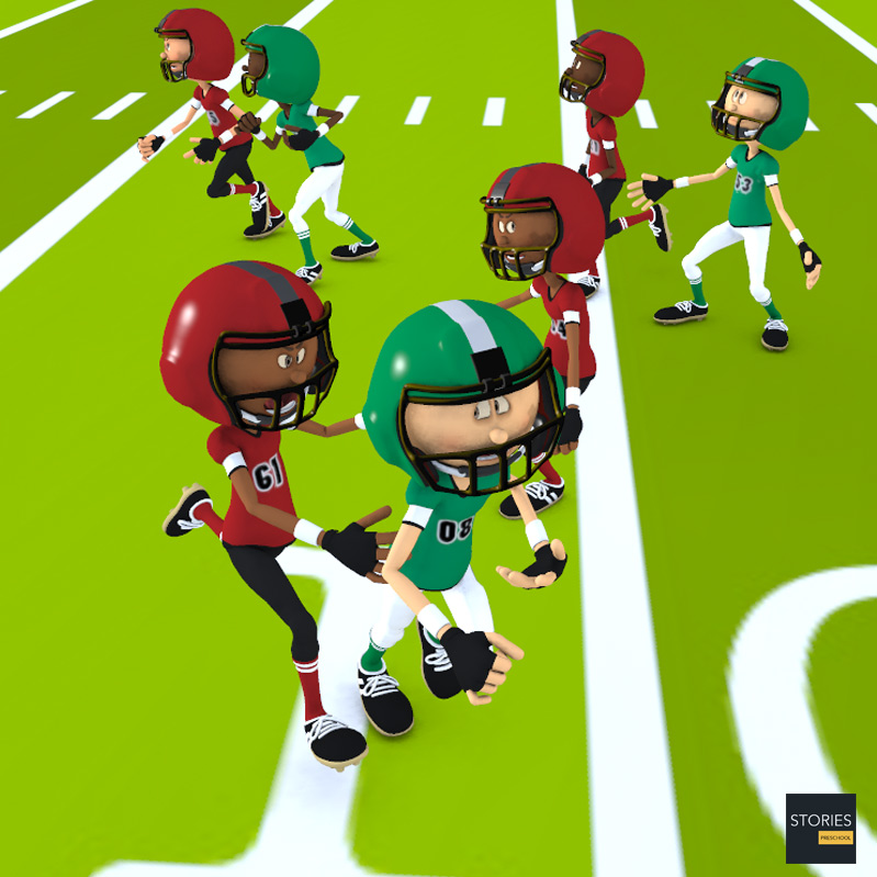 American Football Illegal Contact | Stories Preschool