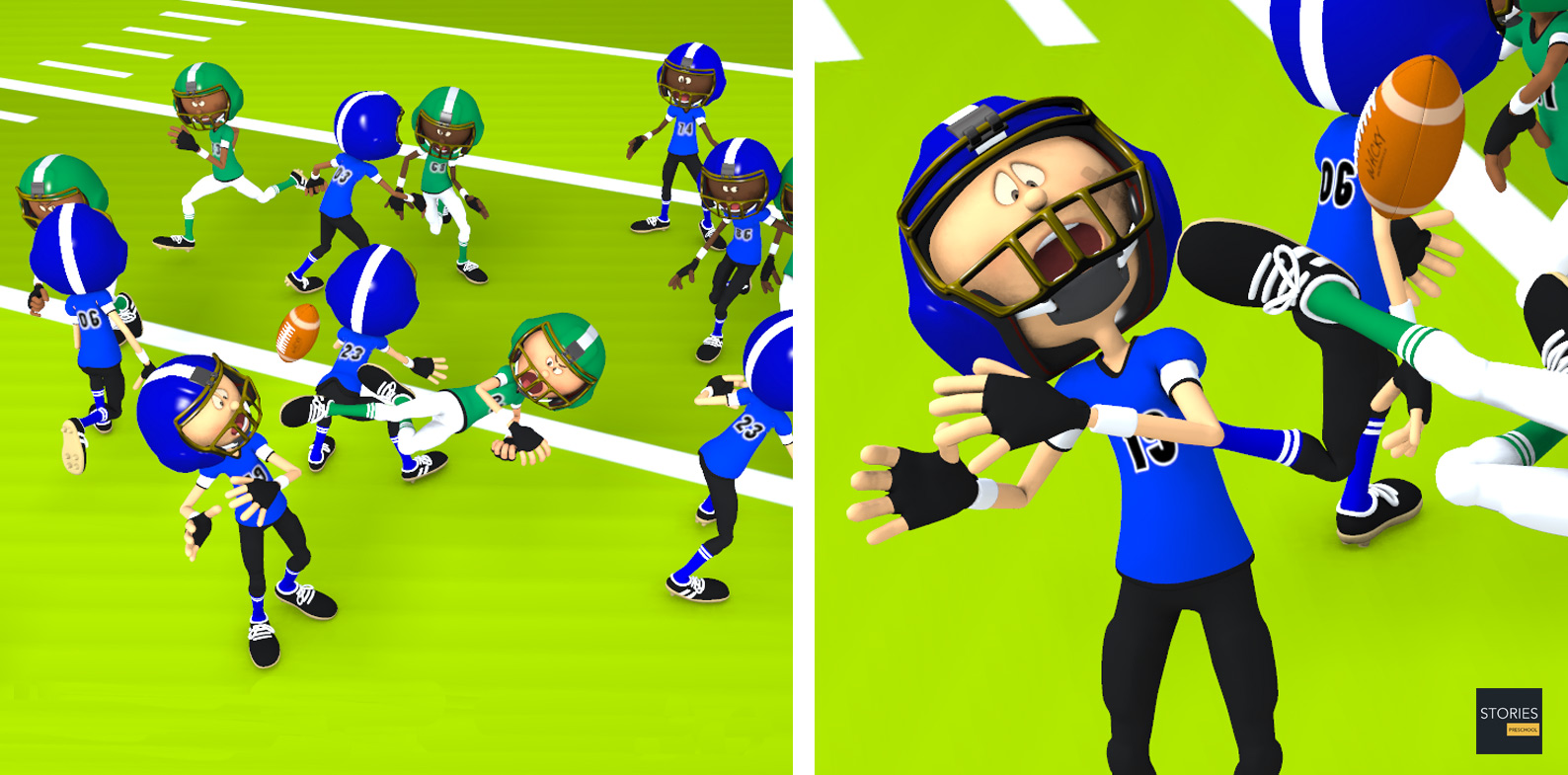 American Football Unfair Act | Stories Preschool
