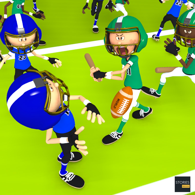 American Football Unfair Act | Stories Preschool