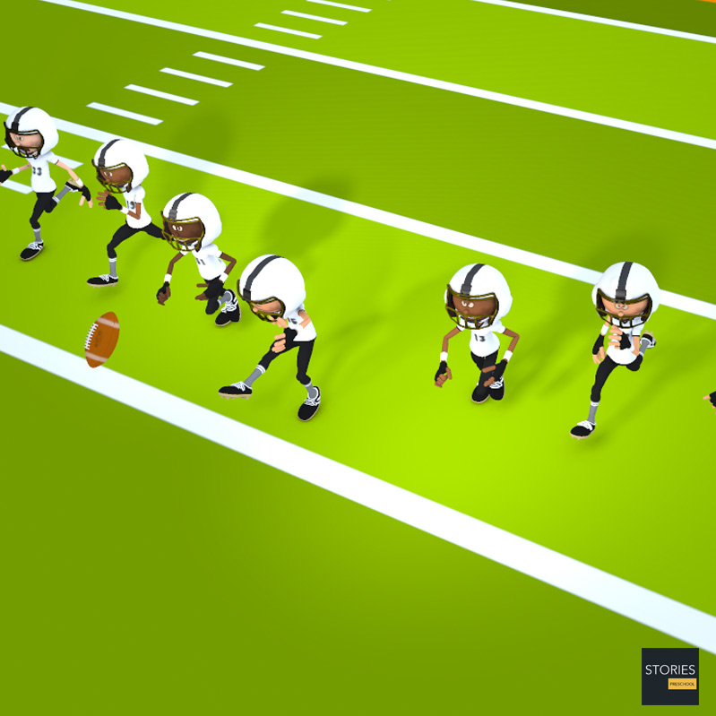 American Football Kickoff | Stories Preschool