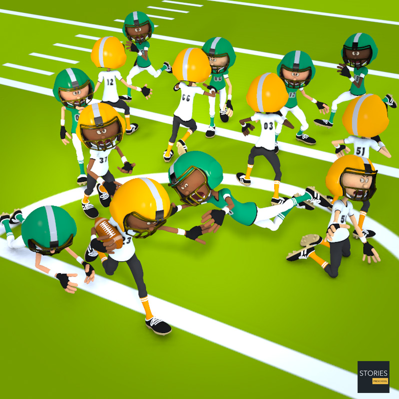 American Football Fumble | Stories Preschool