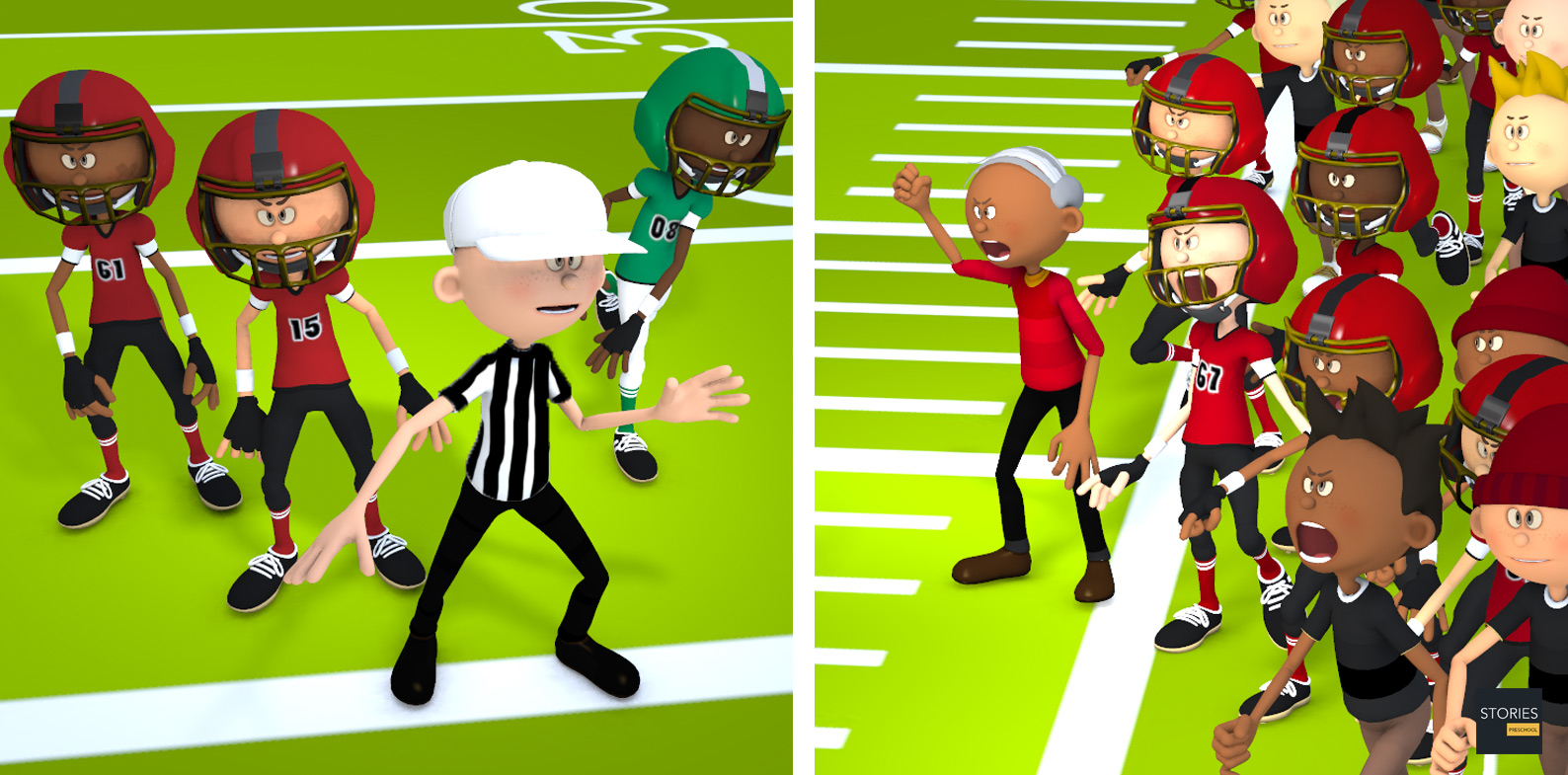 American Football Referee | Stories Preschool