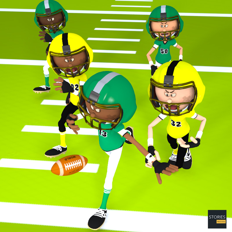 American Football Fumble | Stories Preschool