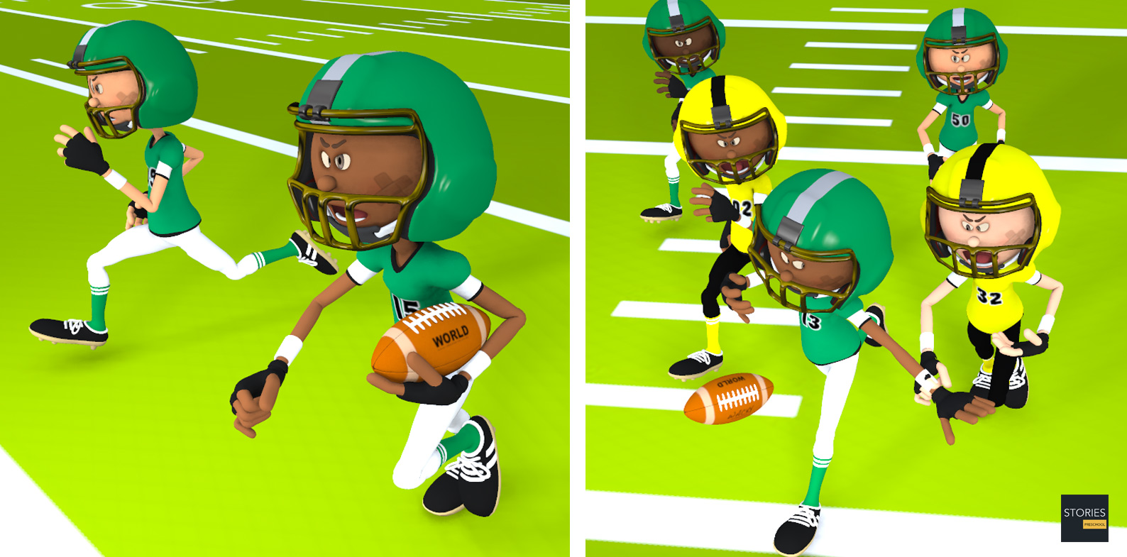 American Football | Stories Preschool