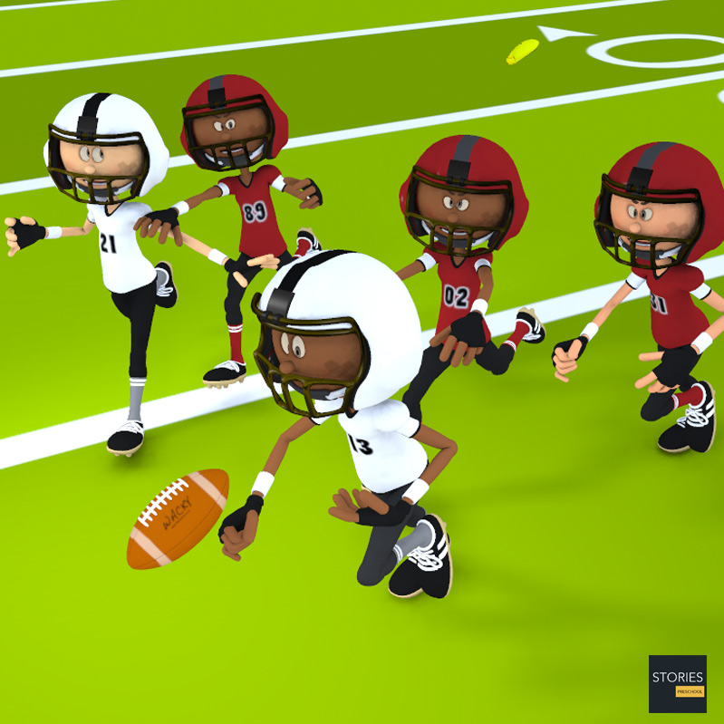 American Football Fumble | Stories Preschool