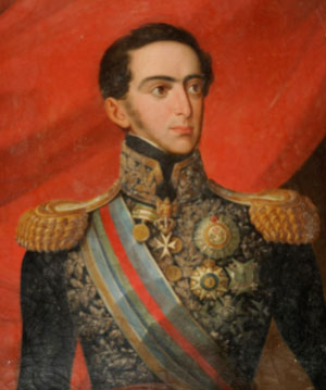 Dom Miguel I (26 October 1802 – 14 November 1866), nicknamed the Absolutist, the Traditionalist and the Usurper, was the King of Portugal between 1828 and 1834.