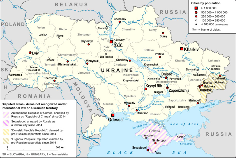 Map of Russian Invasion of Ukraine (2022–)