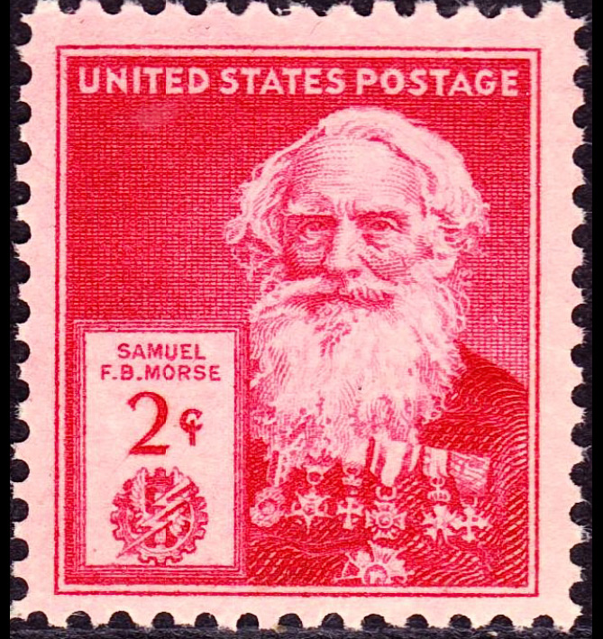 Morse was honored on the US Famous Americans Series postal issue of 1940