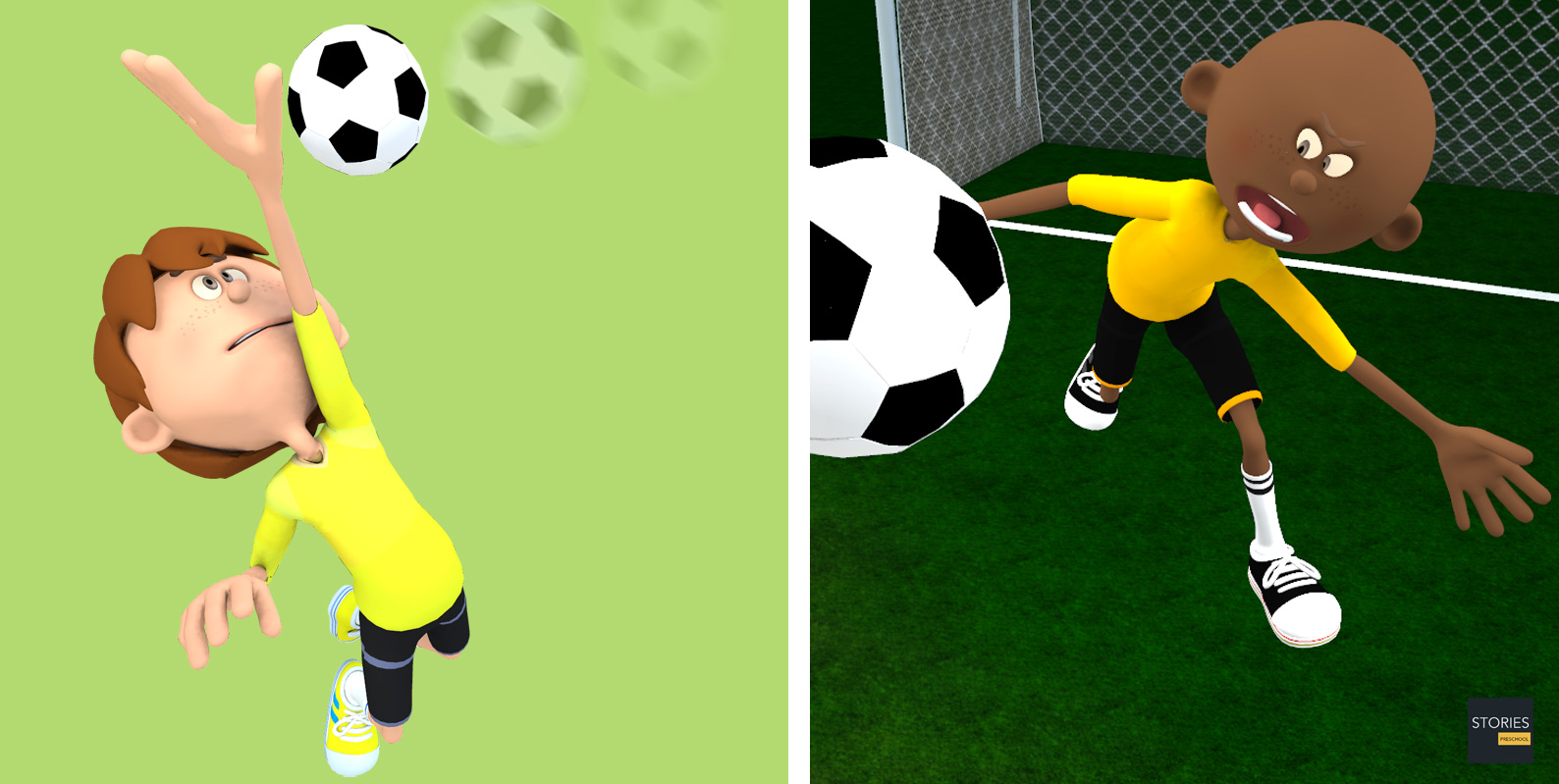 Soccer Gameplay | Stories Preschool