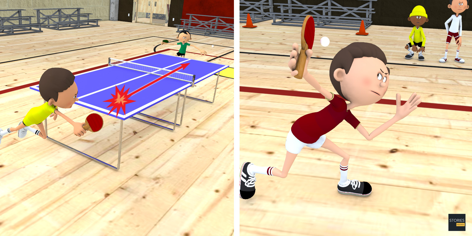 Table Tennis | Stories Preschool