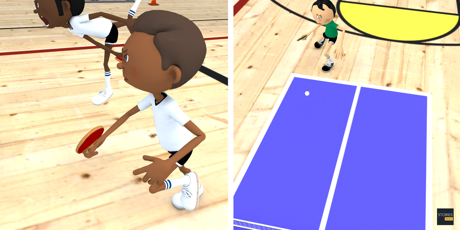 Table Tennis | Stories Preschool