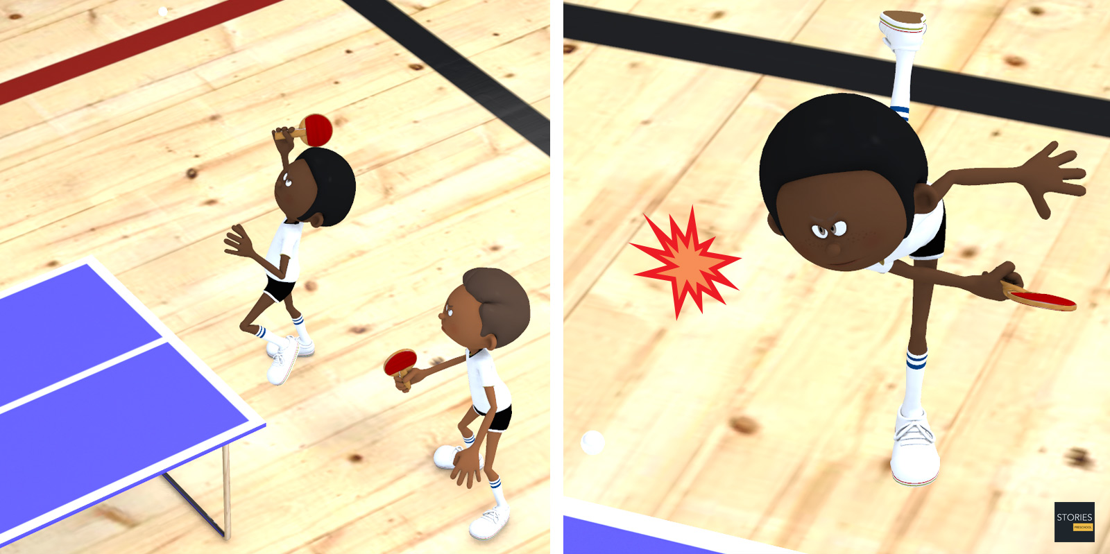 Table Tennis | Stories Preschool