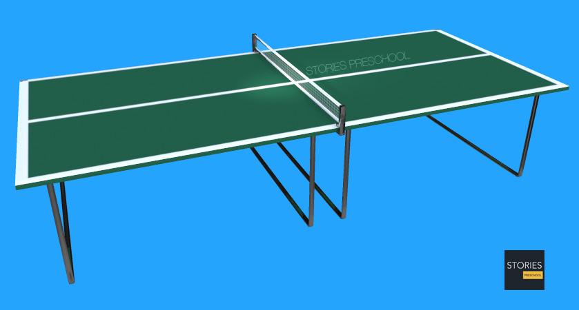 Table Tennis Table | Stories Preschool