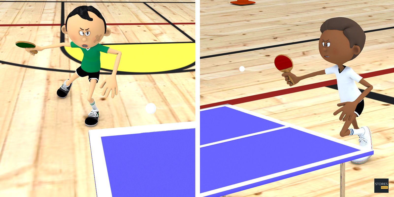 Table Tennis | Stories Preschool