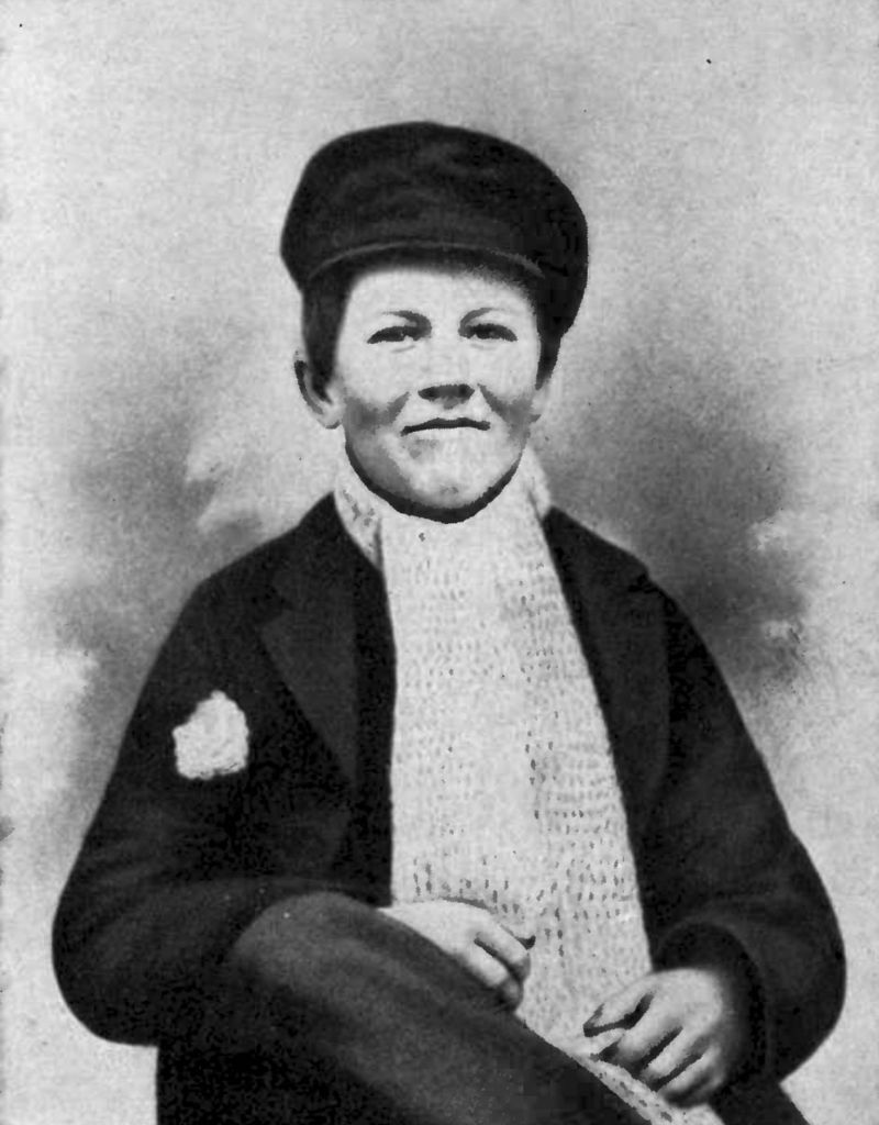 Thomas Edison as a boy