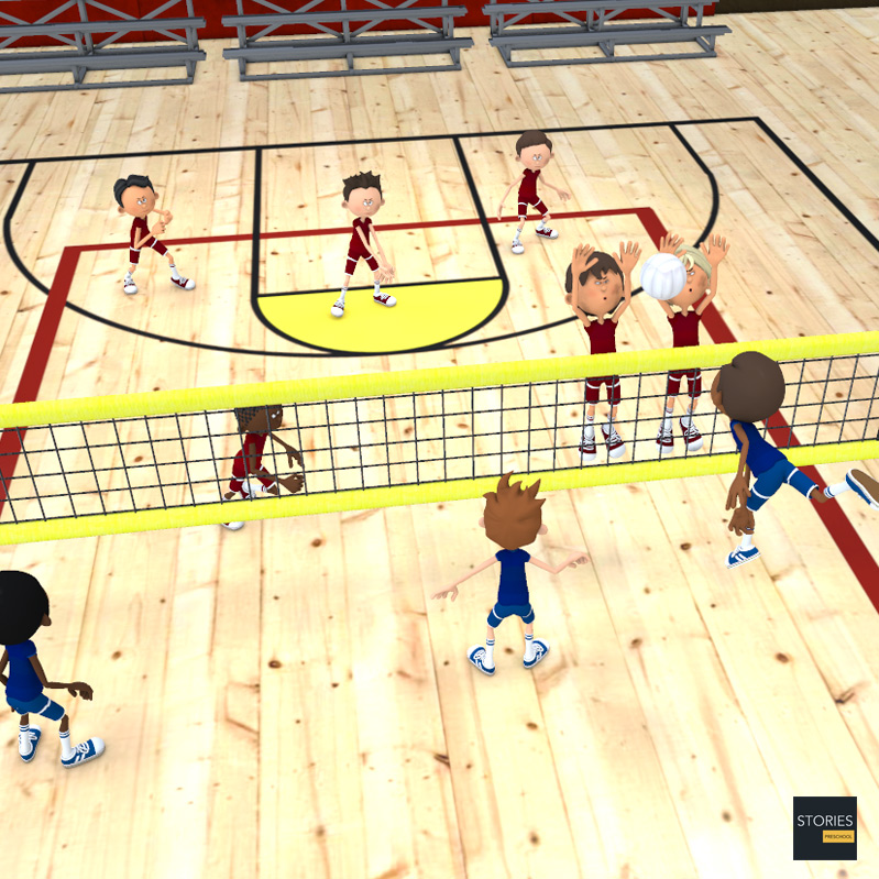 Volleyball | Stories Preschool