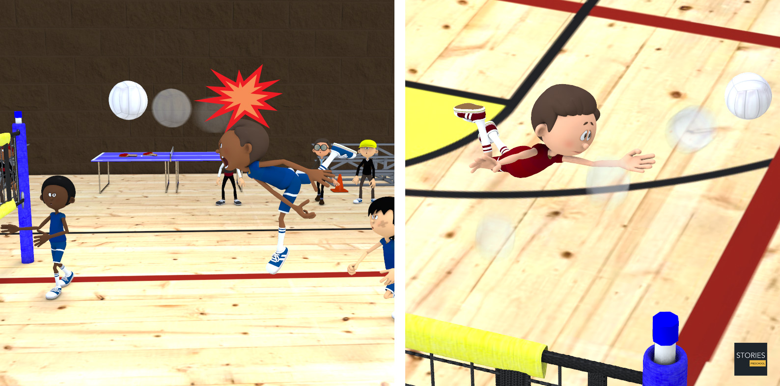 Volleyball | Stories Preschool