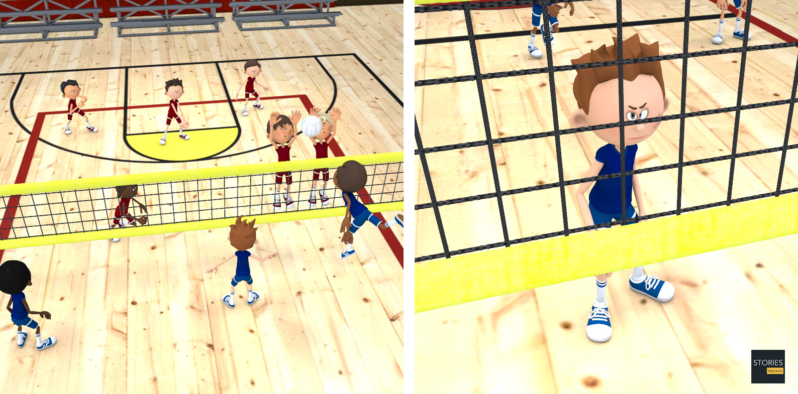 Volleyball | Stories Preschool
