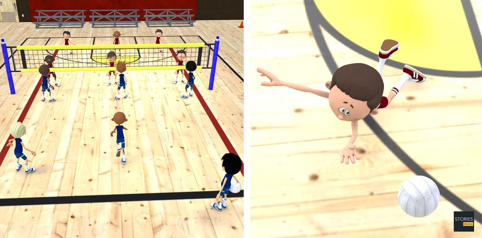 Volleyball | Stories Preschool