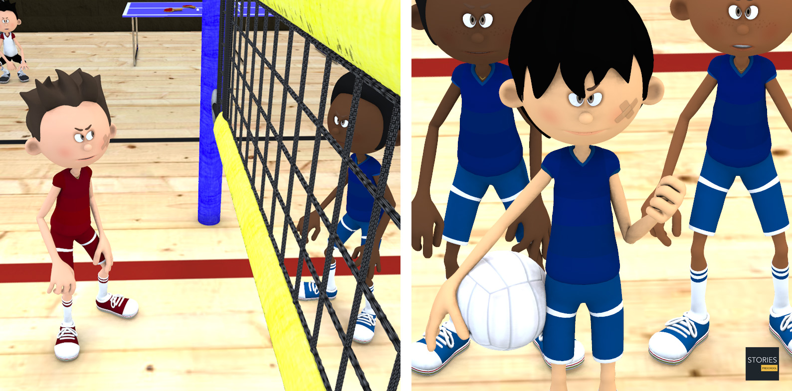 Volleyball | Stories Preschool