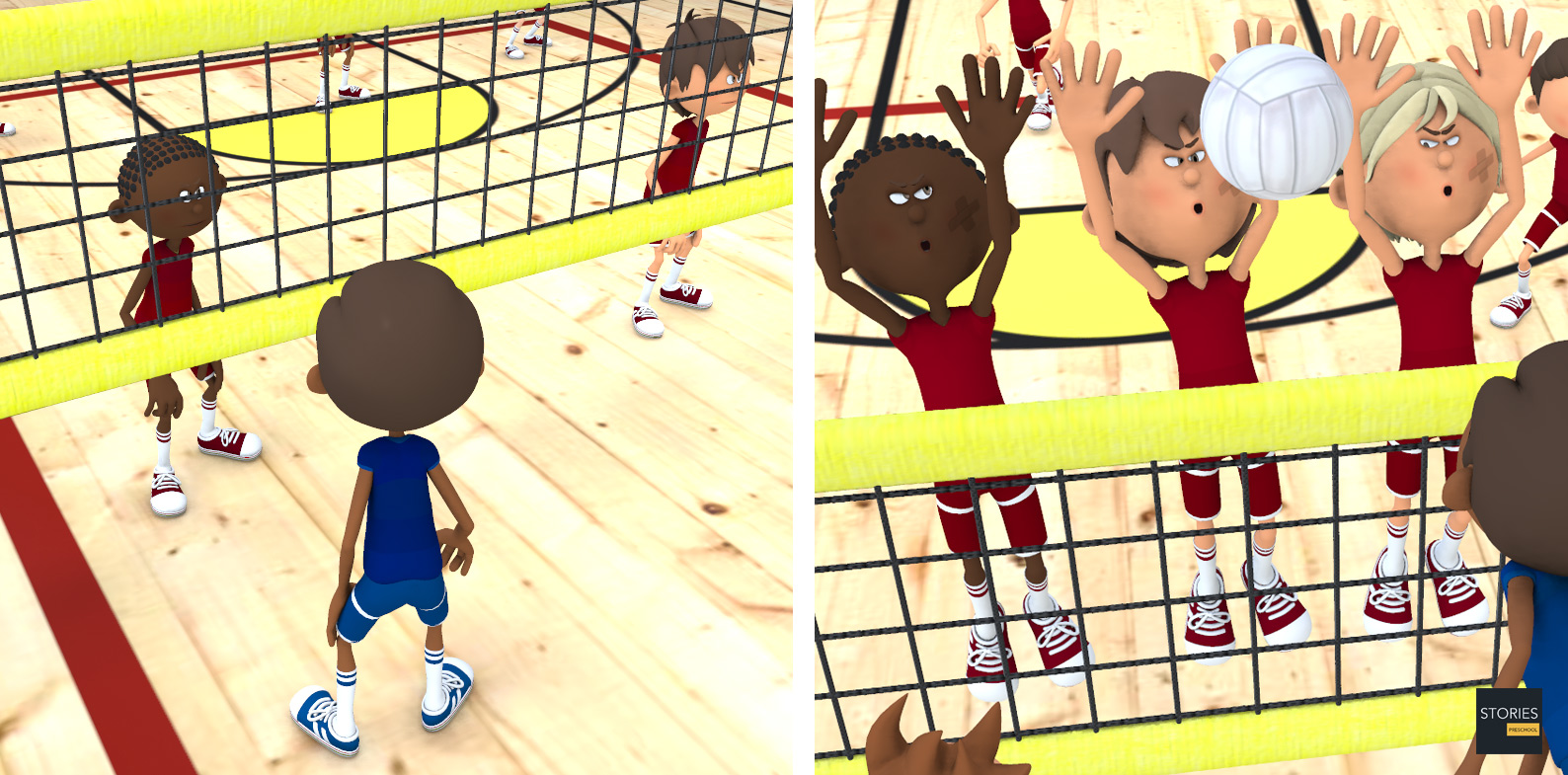 Volleyball | Stories Preschool
