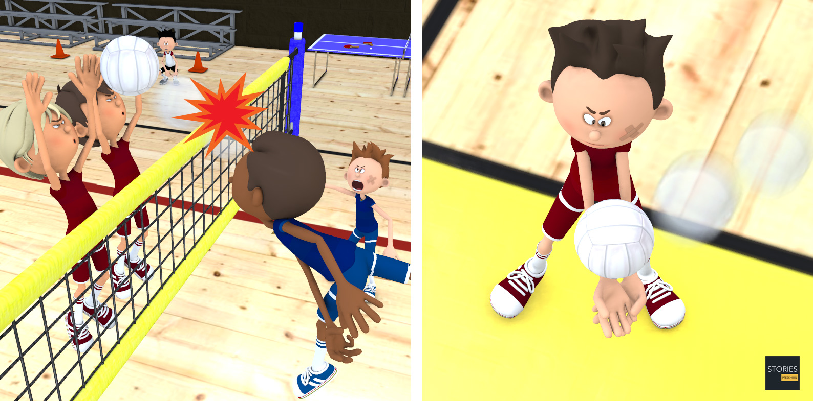 Volleyball | Stories Preschool