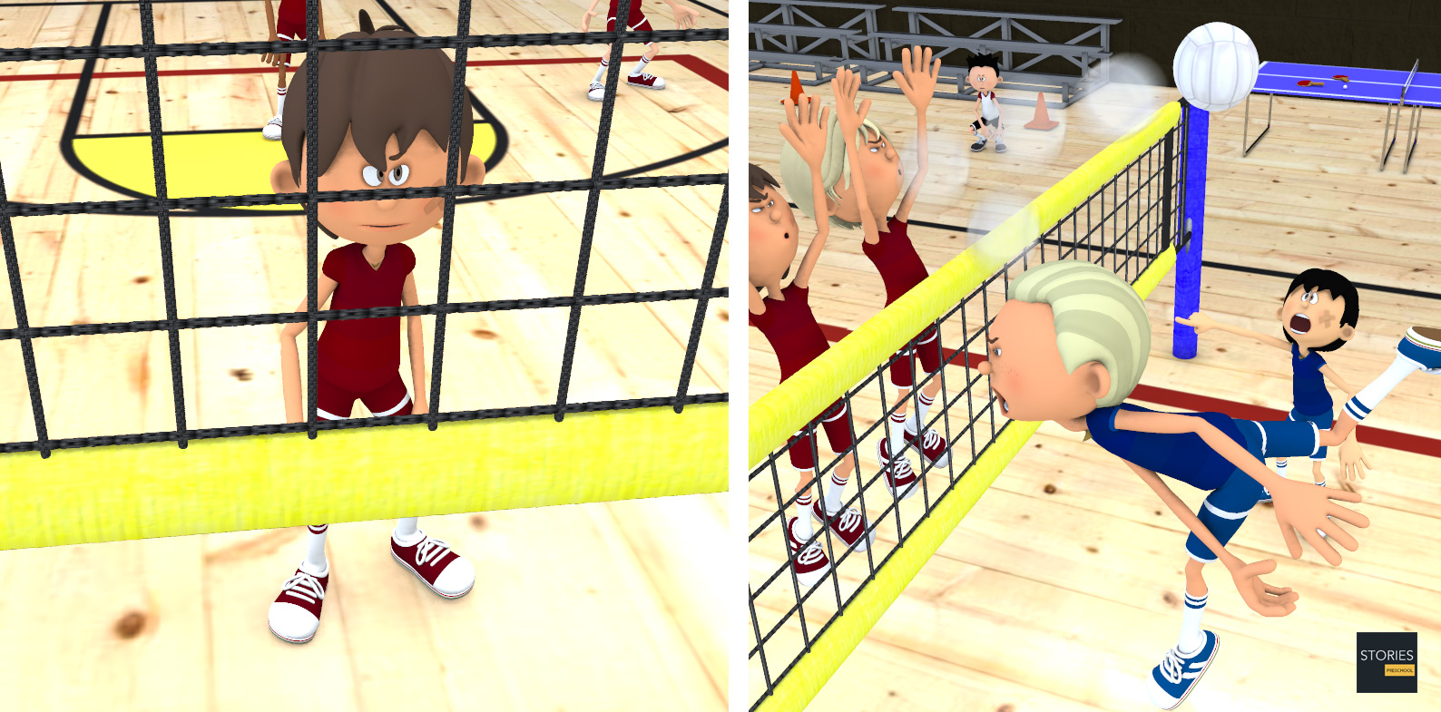 Volleyball | Stories Preschool