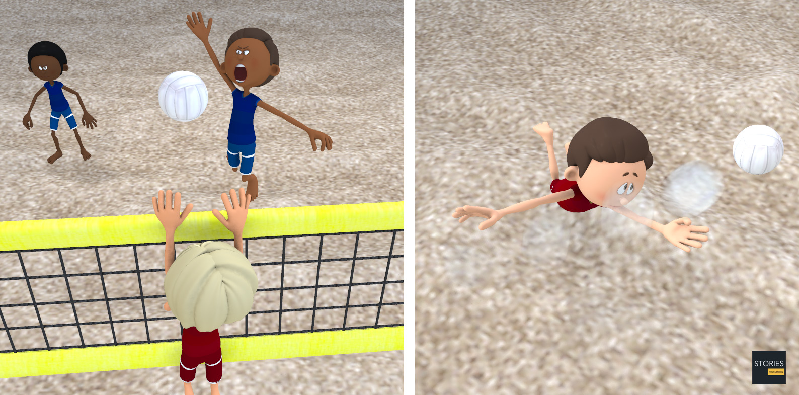 Volleyball | Stories Preschool
