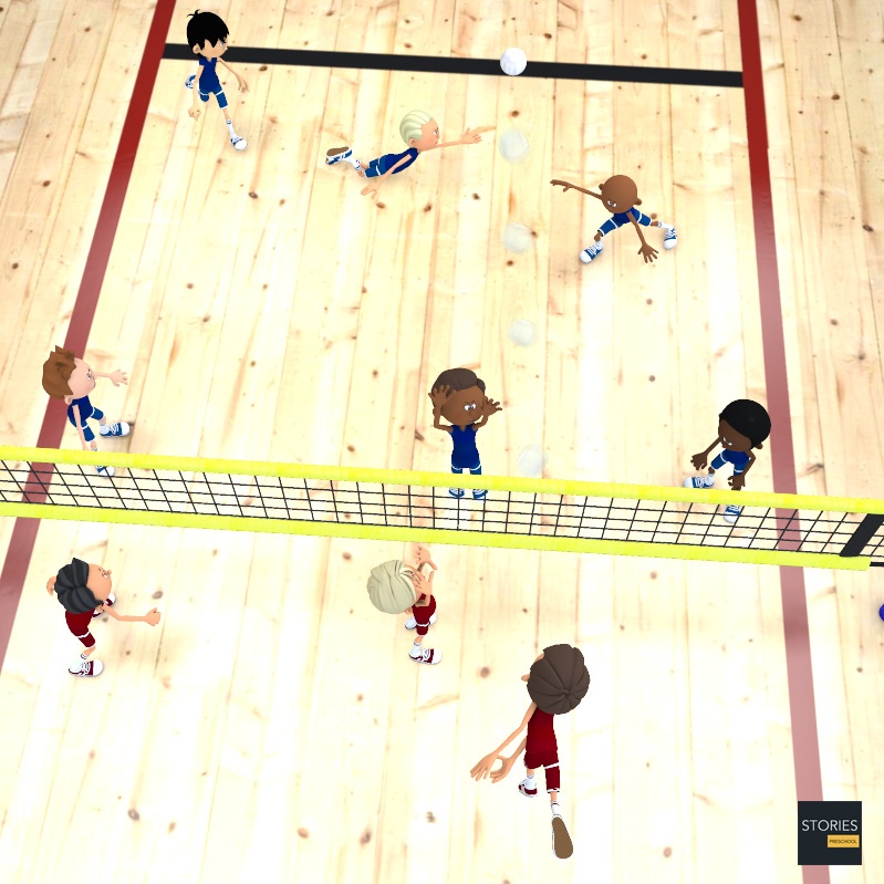 Volleyball | Stories Preschool