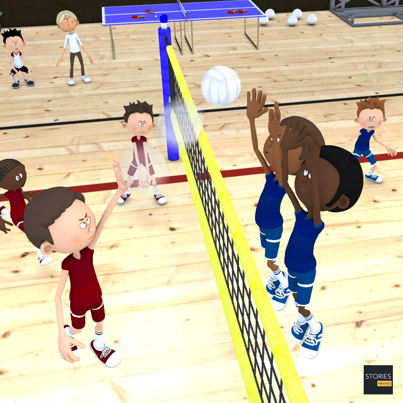 Volleyball | Stories Preschool