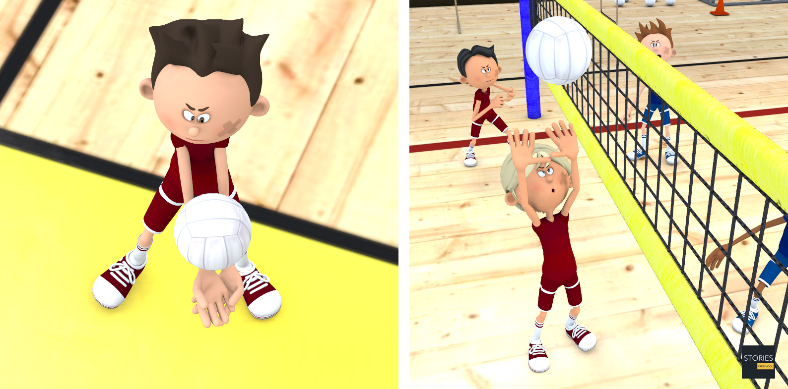 Volleyball | Stories Preschool