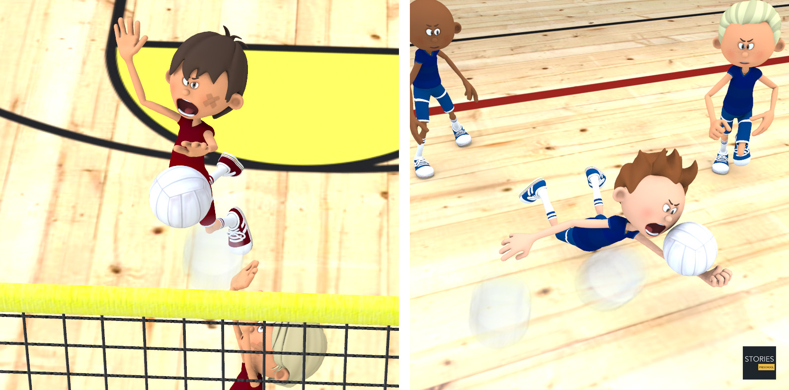 Volleyball | Stories Preschool